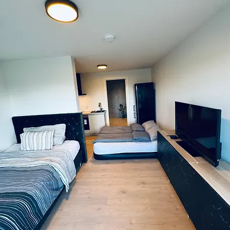 Ny Og Moderne Studio Leilighet ! Fetsund Esterno foto